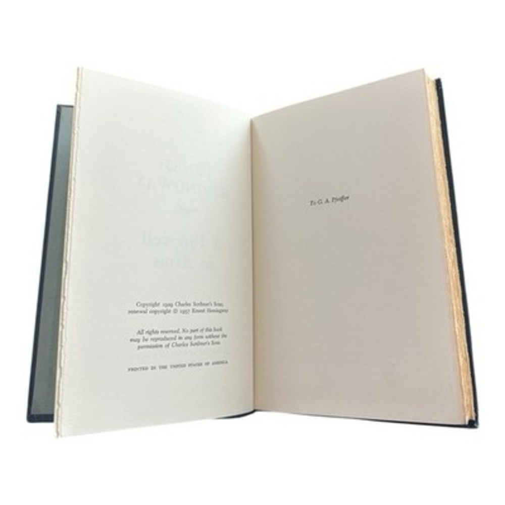 A Farewell to Arms Ernest Hemingway Vintage 1929 Copyright Hardcover Good - Picture 4 of 5